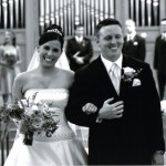 Glenn Roush & Jennifer Roush Glenn & Jen walking down the aisle.