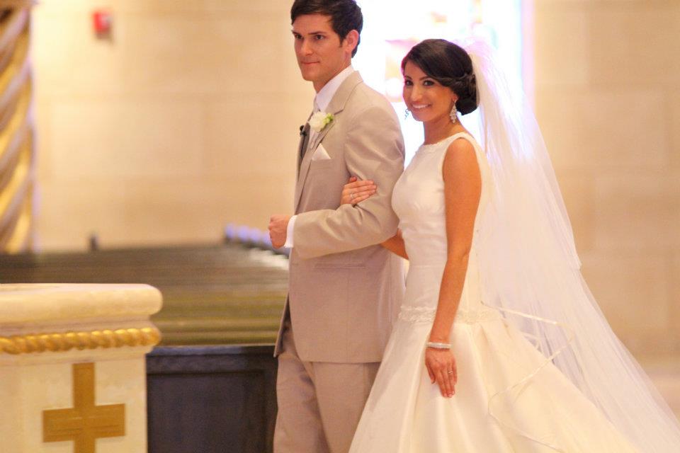 St. Elizabeth Ann Seton Wedding Ceremony Dallas Wedding DJ